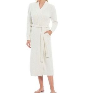 UGG Lenny Cozy Knit Sweater Robe - Cream